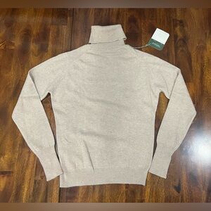 NWT! Peter Scott | Vintage Luxury 100% Cashmere Turtleneck | Made in Scotland